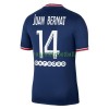 Maillot de Supporter Paris Saint-Germain Juan Bernat 14 Domicile 2021-22 Pour Homme